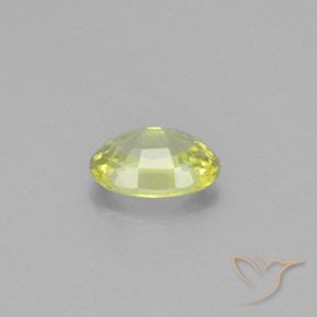 Crisoberilo Amarillo claro natural de 1.00 ct, Ovalada, VVS