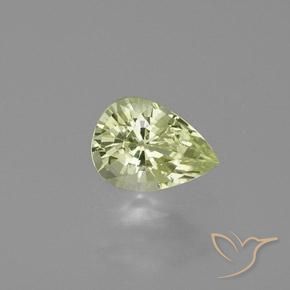 0.98ct Natural Amarillo medio Crisoberilo, En forma de pera, VVS