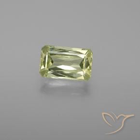 1.44ct Natural Verde claro Crisoberilo, corte esmeralda, VS