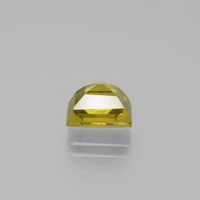 Crisoberilo Amarillo verdoso natural de 1.78 ct, Corte Baguette, VS