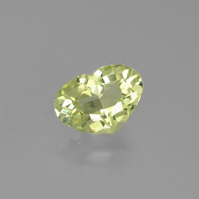Crisoberilo Verde dorado natural de 1.35 ct, Forma de corazón, VVS