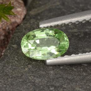 Crisoberilo Verde natural de 0.49 ct, Corte Óvalo, VS