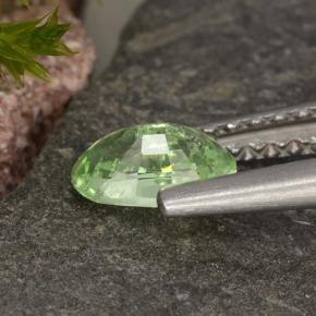 Crisoberilo Verde natural de 0.49 ct, Corte Óvalo, VS