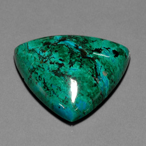 Crisocola multicolor natural de 63,50 ct, trillón, opaco