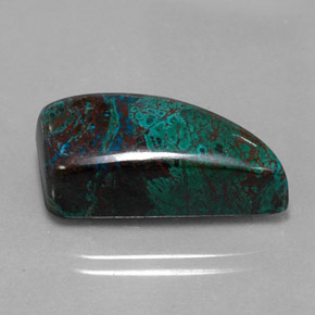 crisocola Multicolor natural de 22.62 ct, Forma elegante, Opaco