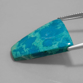 crisocola Multicolor natural de 14.94 ct, Forma elegante, Opaco