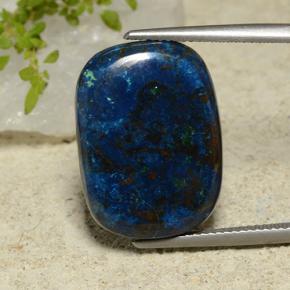 crisocola Multicolor natural de 17.41 ct, Corte Cojín, Opaco