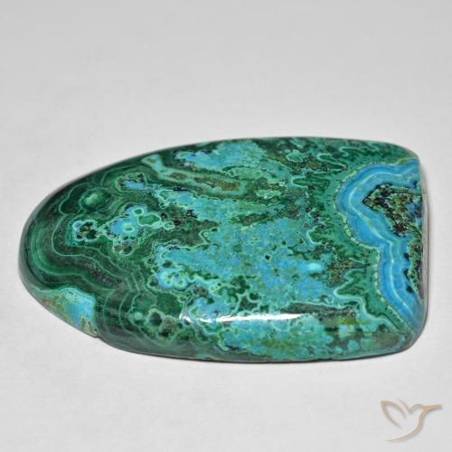 Crisocola Multicolor natural de 69.97 ct, Elegante, Opaco