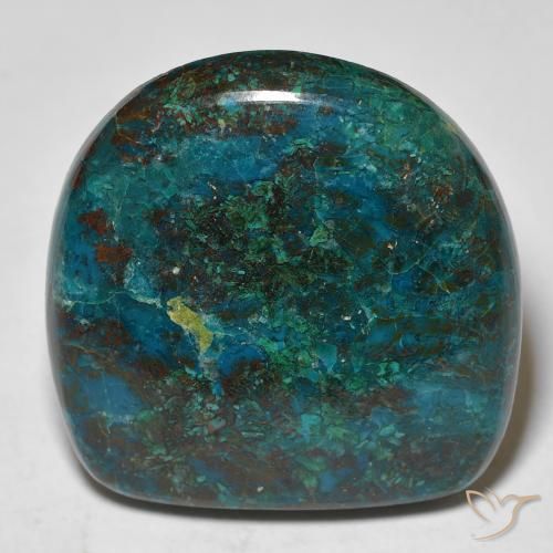 23.78ct Natural Multicolor crisocola, Elegante, Opaco