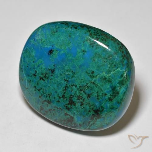 Crisocola Multicolor natural de 73.85 ct, Forma Cojín, Opaco