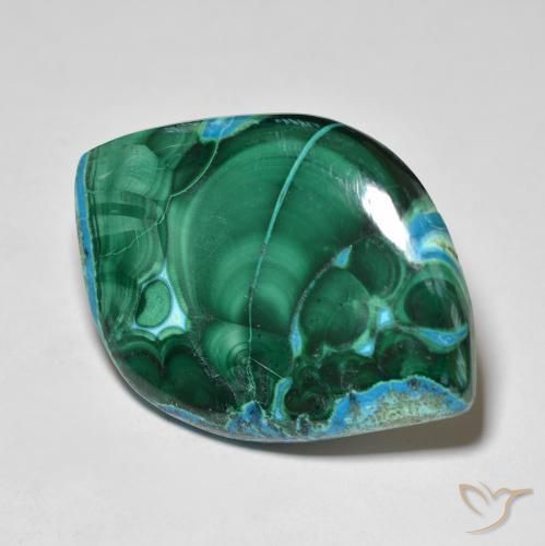 Crisocola Multicolor natural de 50.32 ct, Elegante, Opaco