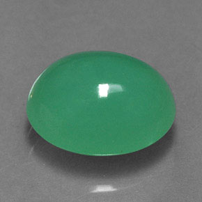 Crisoprasa verde natural de 2,69 ct, transparente, transparente / translúcido