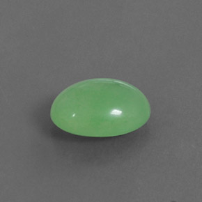 Crisoprasa verde natural de 2,20 ct, transparente, transparente / translúcido