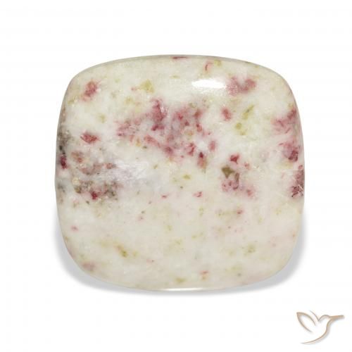 28.11ct Natural Multicolor Cinabrio, Forma Cojín, Opaco