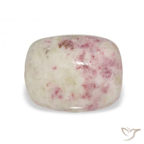 8.00ct Natural Multicolor Cinabrio, Forma Cojín, Opaco