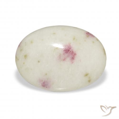 5.80ct Natural Multicolor Cinabrio, Ovalada, Opaco