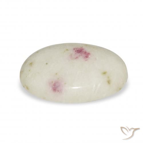 Cinabrio Multicolor natural de 5.80 ct, Ovalada, Opaco