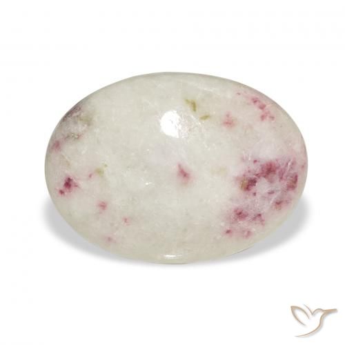 9.53ct Natural Multicolor Cinabrio, Ovalada, Opaco