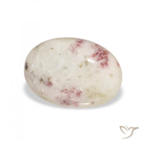 Cinabrio Multicolor natural de 6.51 ct, Ovalada, Opaco