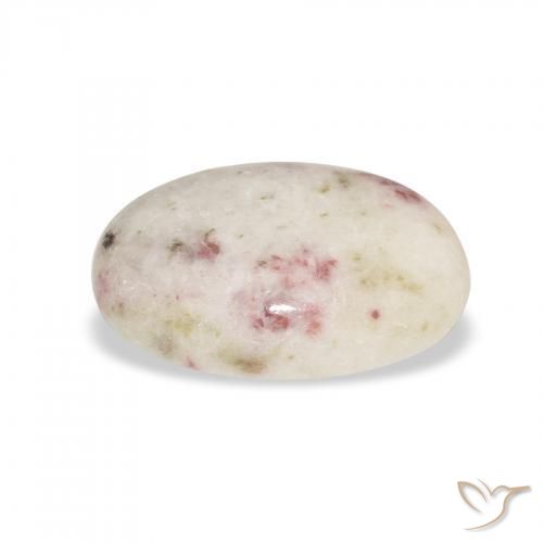 Cinabrio Multicolor natural de 6.51 ct, Ovalada, Opaco