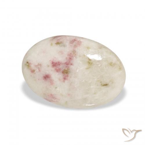 Cinabrio Multicolor natural de 7.71 ct, Ovalada, Opaco