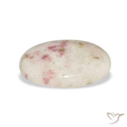 Cinabrio Multicolor natural de 7.71 ct, Ovalada, Opaco