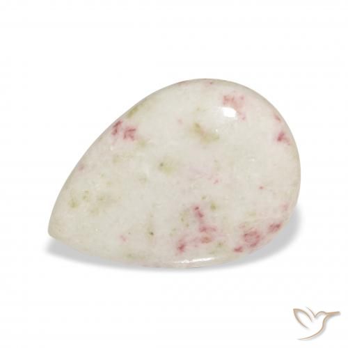 10.20ct Natural Multicolor Cinabrio, En forma de pera, Opaco