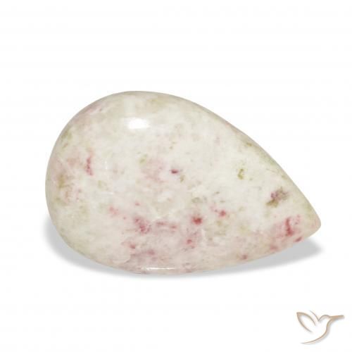 Cinabrio Multicolor natural de 13.15 ct, En forma de pera, Opaco