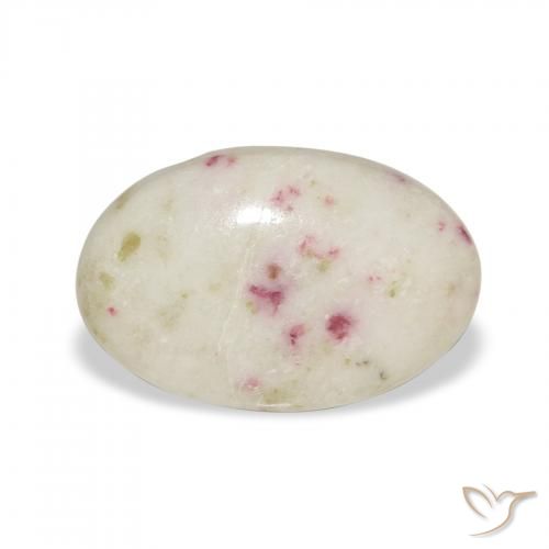 6.28ct Natural Multicolor Cinabrio, Ovalada, Opaco