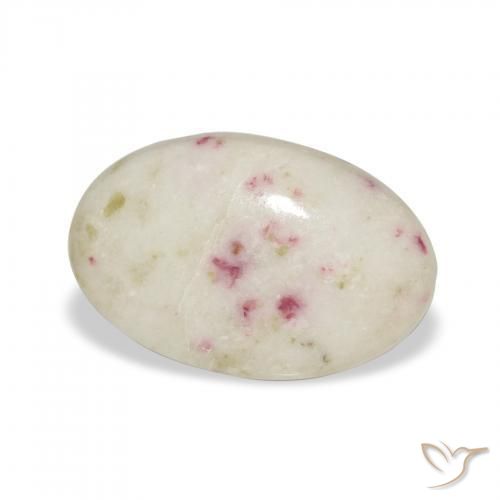 Cinabrio Multicolor natural de 6.28 ct, Ovalada, Opaco