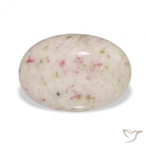 9.01ct Natural Multicolor Cinabrio, Ovalada, Opaco