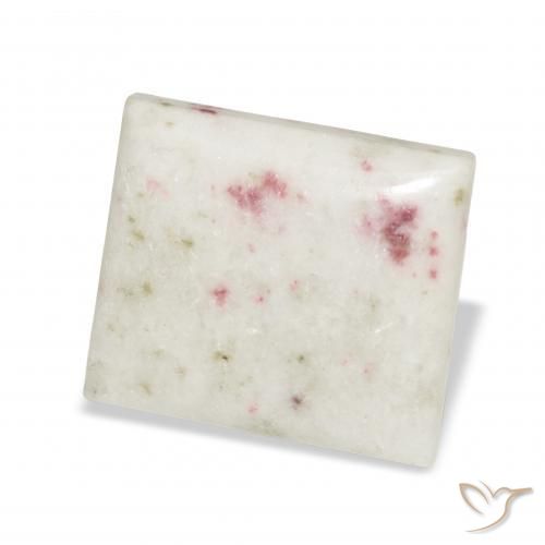 Cinabrio Multicolor natural de 17.19 ct, Corte Baguette, Opaco