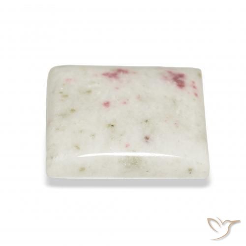 Cinabrio Multicolor natural de 17.19 ct, Corte Baguette, Opaco