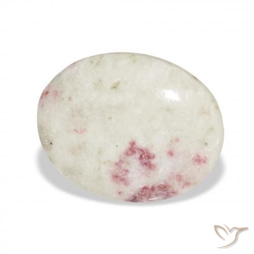 Cinabrio Multicolor natural de 15.05 ct, Ovalada, Opaco