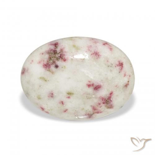 9.45ct Natural Multicolor Cinabrio, Ovalada, Opaco