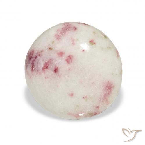 Cinabrio Multicolor natural de 8.46 ct, Redondo, Opaco
