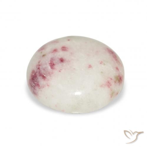 Cinabrio Multicolor natural de 8.46 ct, Redondo, Opaco