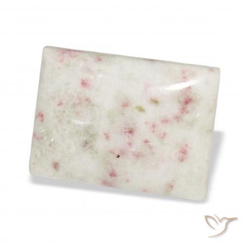 Cinabrio Multicolor natural de 18.85 ct, Corte Baguette, Opaco