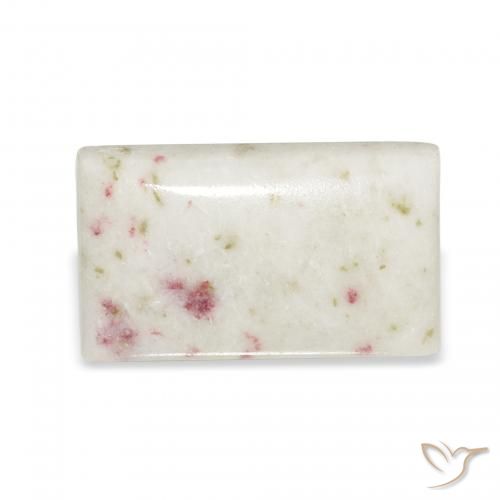 Cinabrio Multicolor natural de 9.18 ct, Corte Baguette, Opaco