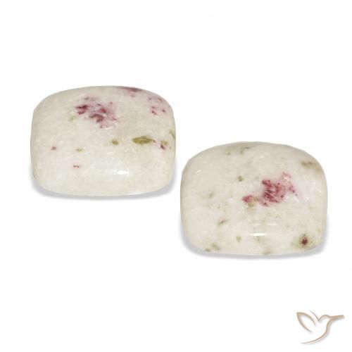 Gemas de Cinabrio Multicolor natural de 23.69 ct, Forma Cojín, Opaco