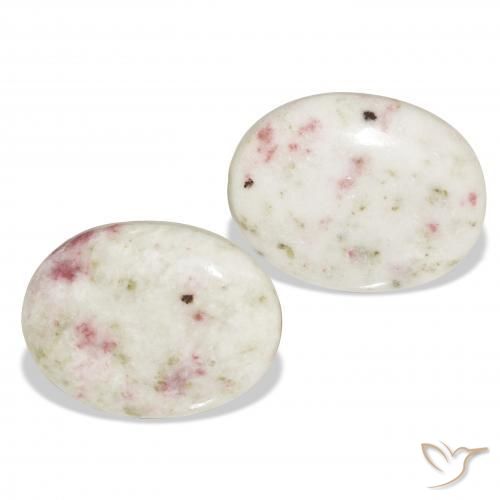 Gemas de Cinabrio Multicolor natural de 34.51 ct, Ovalada, Opaco