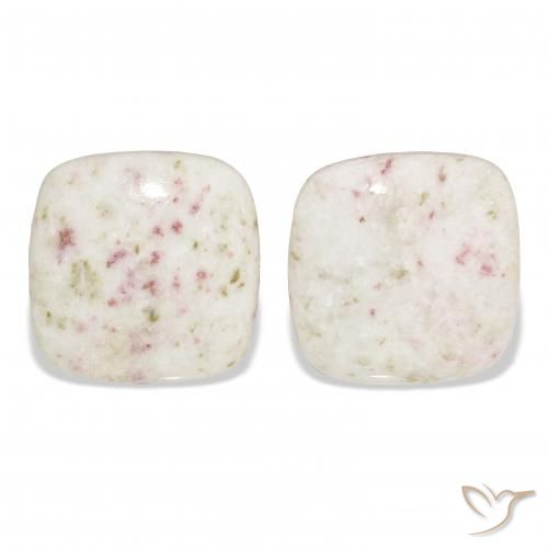 28.05ctw Natural Multicolor Cinabrio, Forma Cojín, Opaco