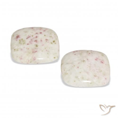 Gemas de Cinabrio Multicolor natural de 28.05 ct, Forma Cojín, Opaco
