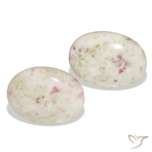 Gemas de Cinabrio Multicolor natural de 29.74 ct, Ovalada, Opaco