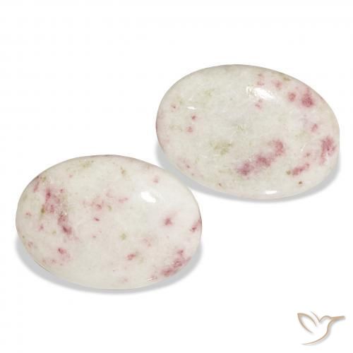 Gemas de Cinabrio Multicolor natural de 26.41 ct, Ovalada, Opaco