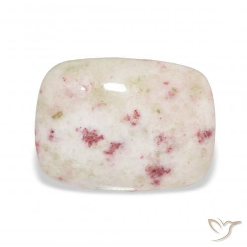 8.81ct Natural Multicolor Cinabrio, Forma Cojín, Opaco