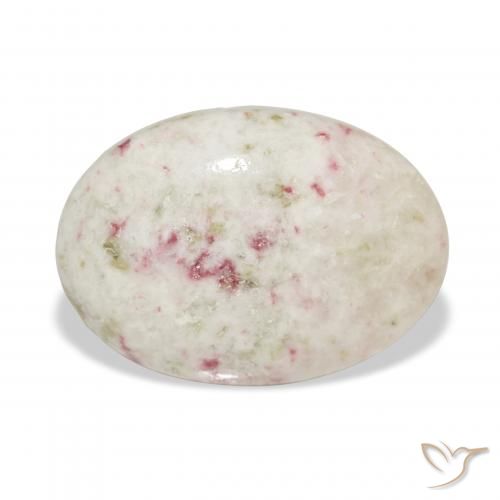 12.38ct Natural Multicolor Cinabrio, Ovalada, Opaco