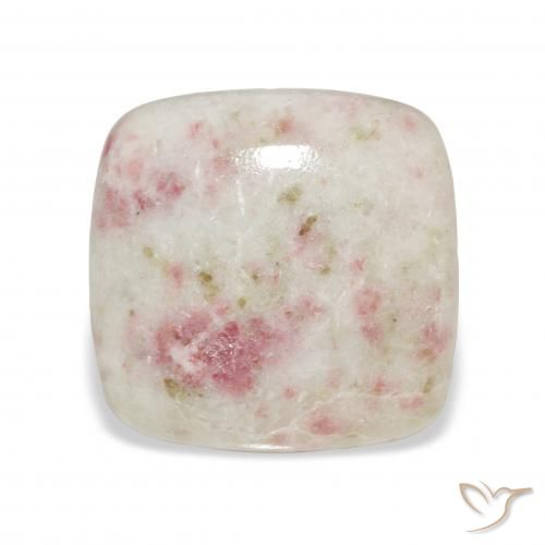11.75ct Natural Multicolor Cinabrio, Forma Cojín, Opaco