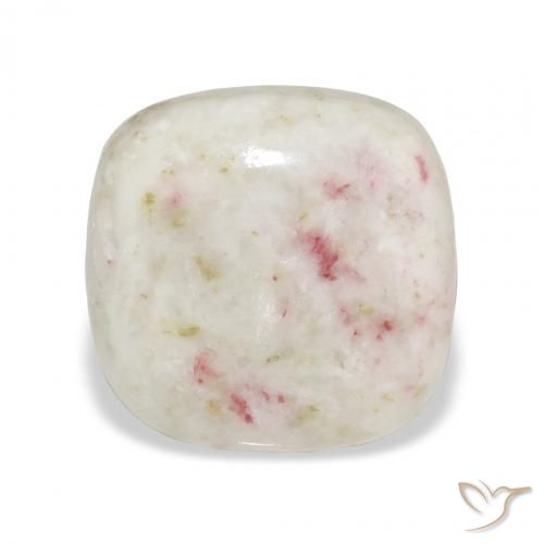 7.92ct Natural Multicolor Cinabrio, Forma Cojín, Opaco