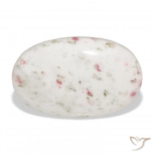 15.24ct Natural Multicolor Cinabrio, Ovalada, Opaco